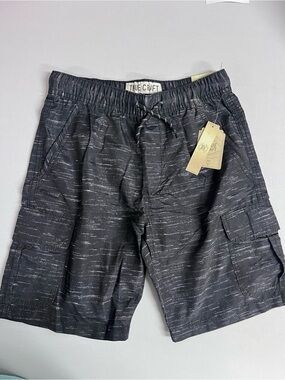 Brand New-True Craft Boy’s Black Static Swim/Casual Shorts